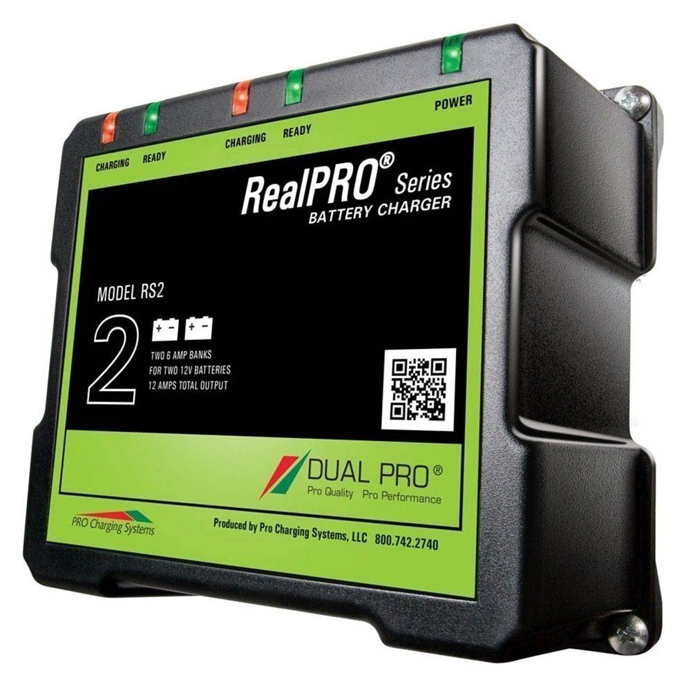 Dual Pro 2-Bank Battery Charger