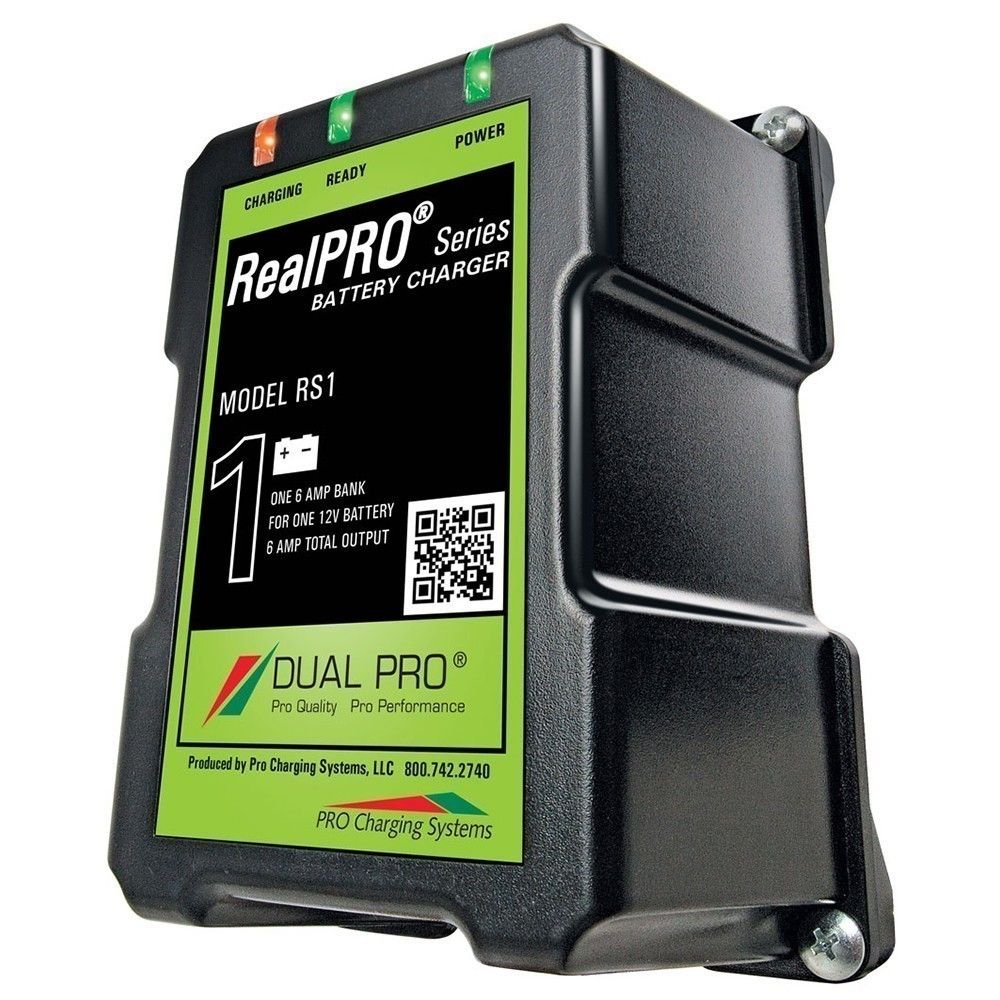 Dual Pro 1-Bank Battery Charger